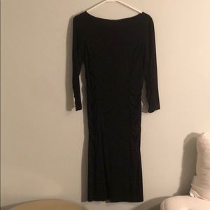 Nicole Miller ruched dress
